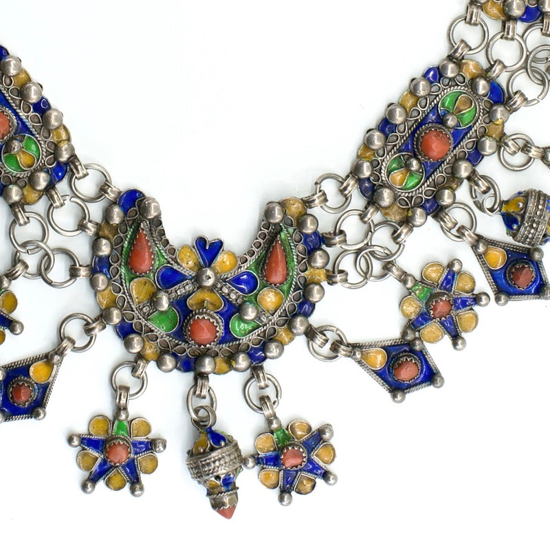 Algerian Enamel Necklace