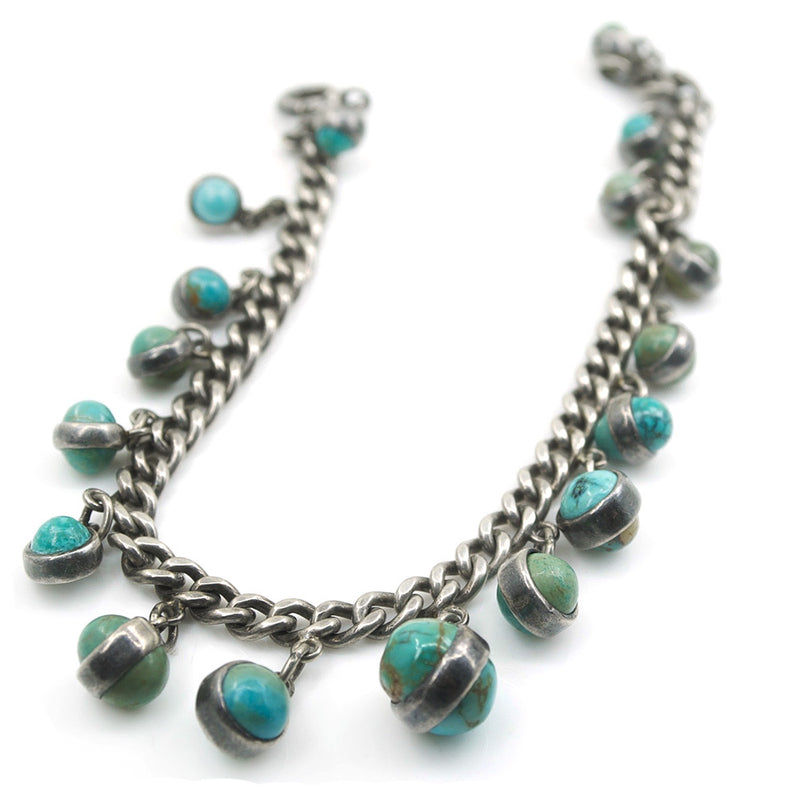 Turquoise Ball Bracelet