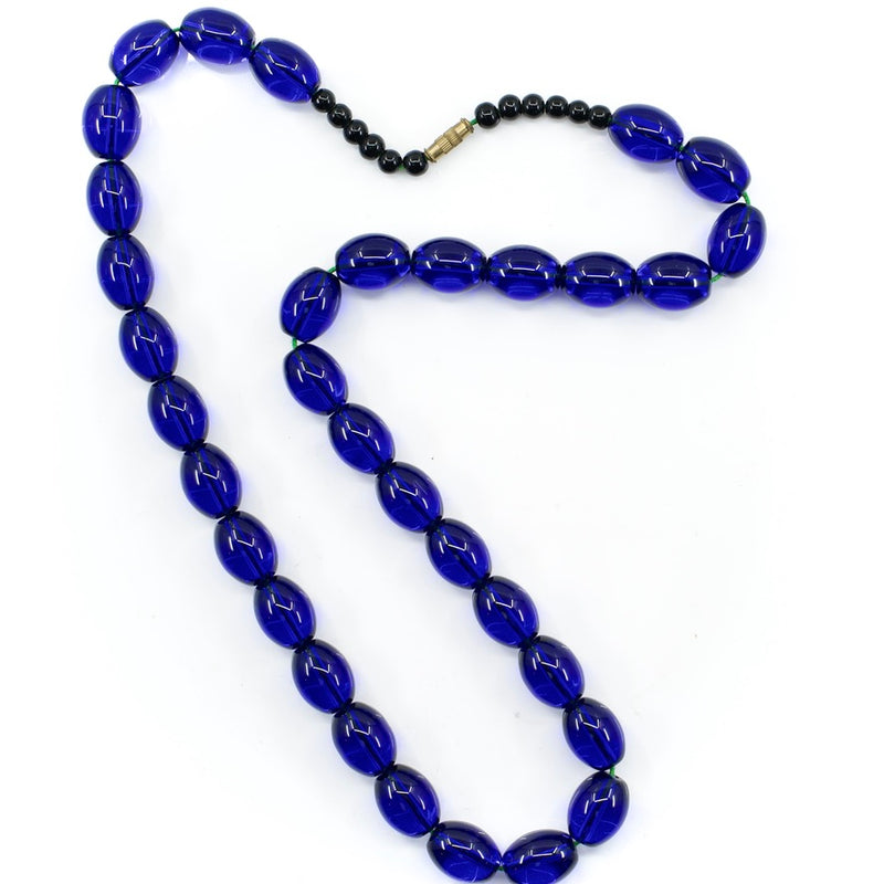 Blue Antique Glass Beads