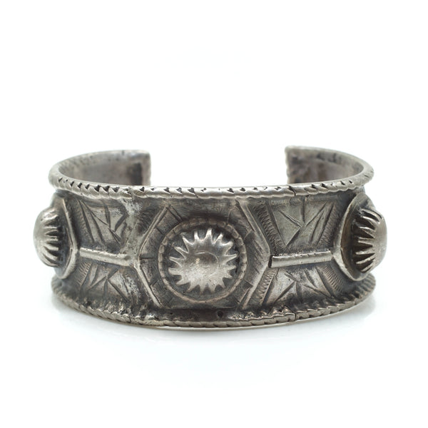 Indian Raised Star Cuff