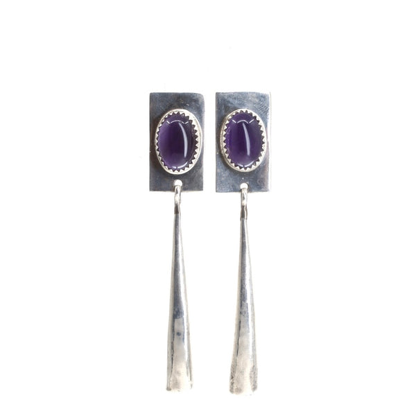 Amethyst Drop Earrings