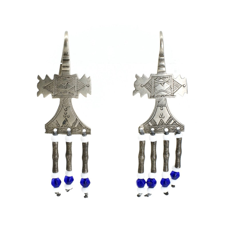 Tuareg Blue Sky Earrings