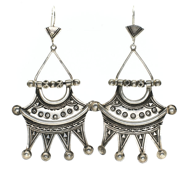 Tuareg Crown Earrings