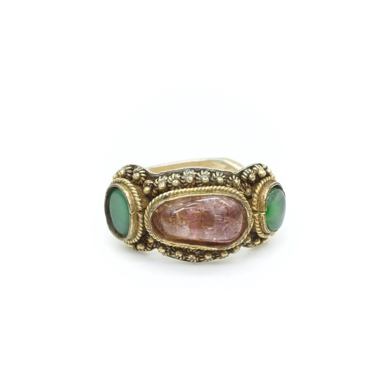 Chinese Tourmaline Ring- Adjustable