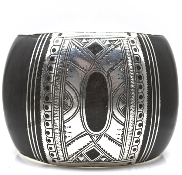 Ebony Tuareg Cuff