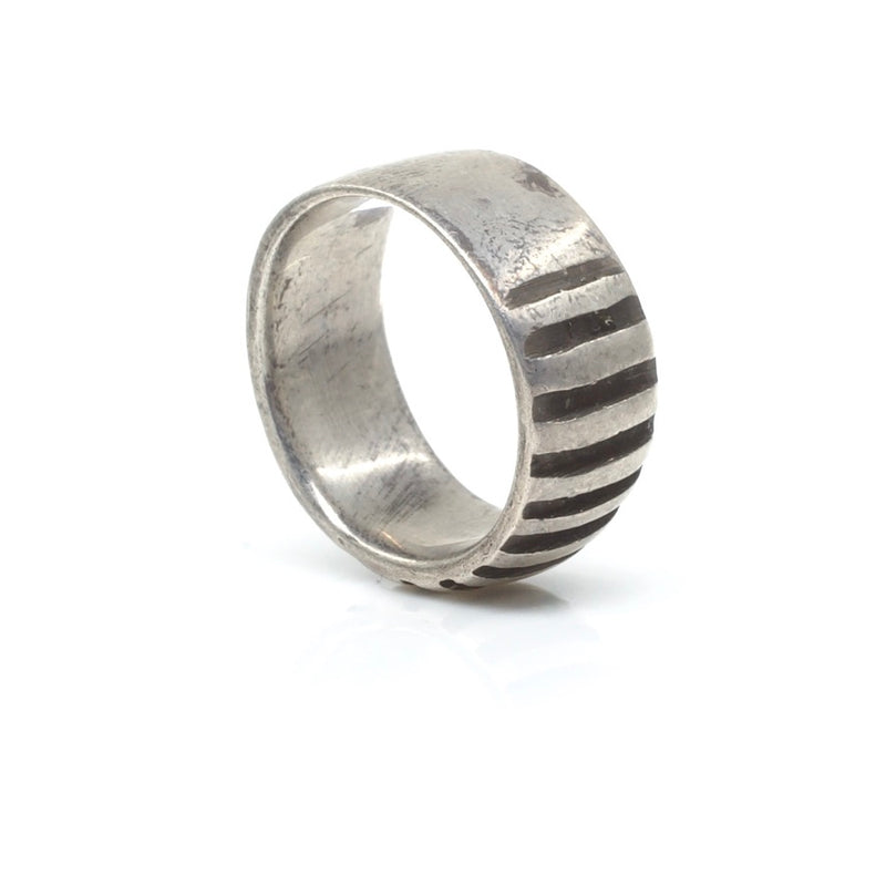 Tuareg Stripe Ring - Sz 8