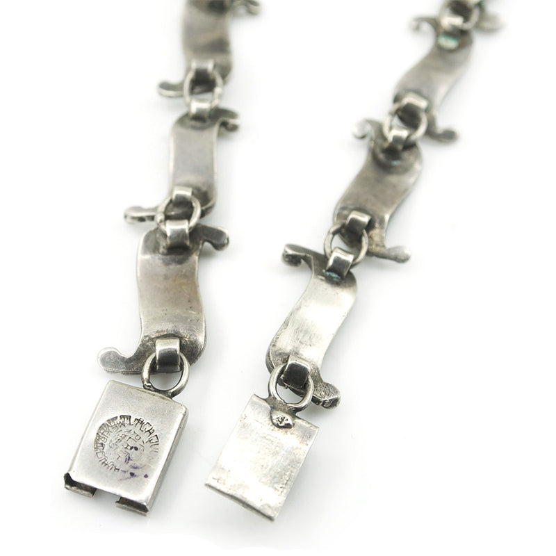 Scroll Inlay Necklace