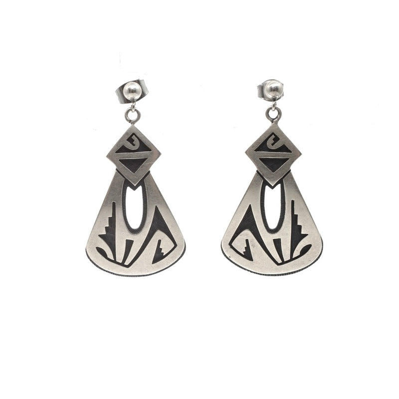 Berra Tawahongva Hopi Earrings