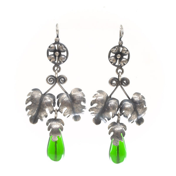 Leafy Mexican Earrings