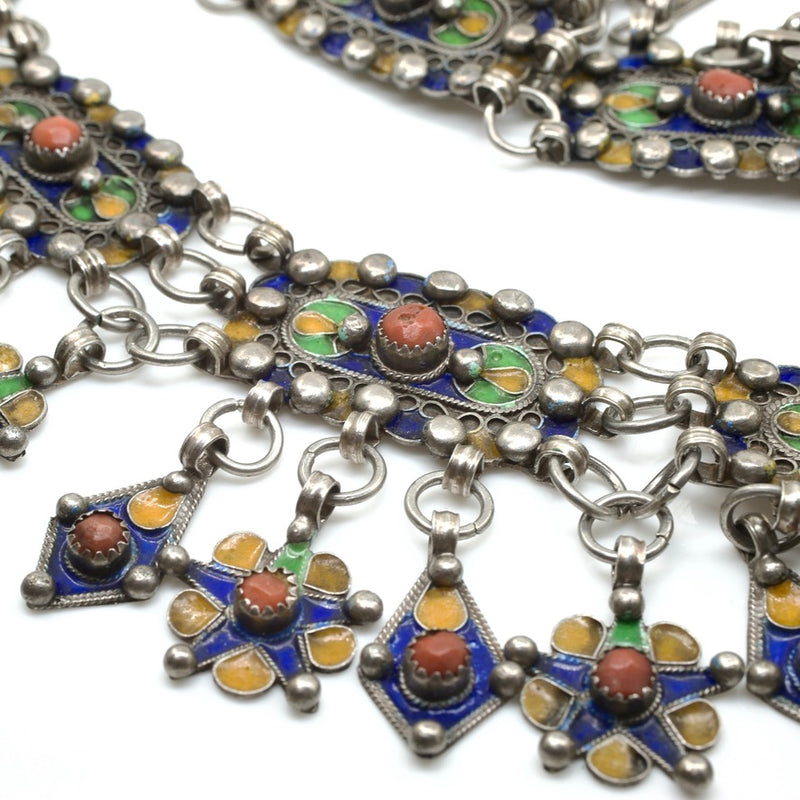 Algerian Enamel Necklace