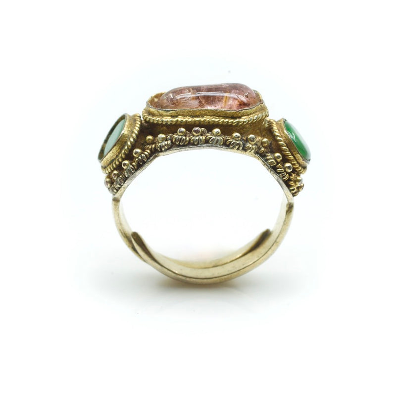 Chinese Tourmaline Ring- Adjustable