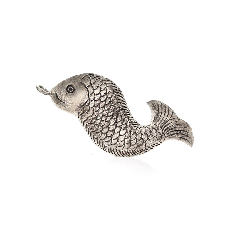 Hill Tribe Fish Charm