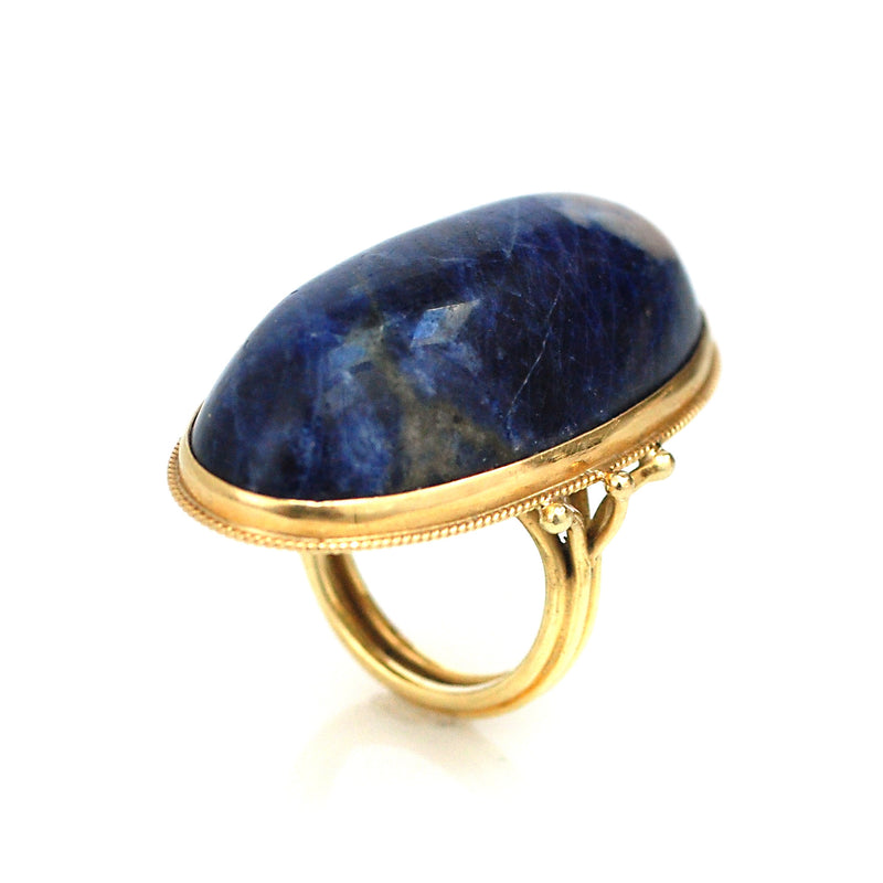 Ring - Massive Lapis 18k Ring