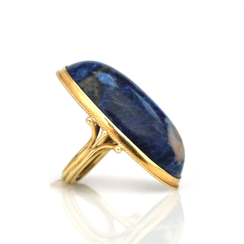 Ring - Massive Lapis 18k Ring